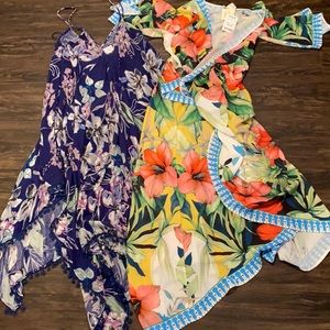 2 flowery dress bundle